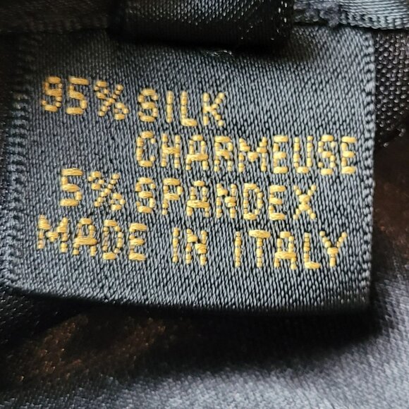 Vintage Silk Skirt Size 8/Size S - Picture 7 of 7